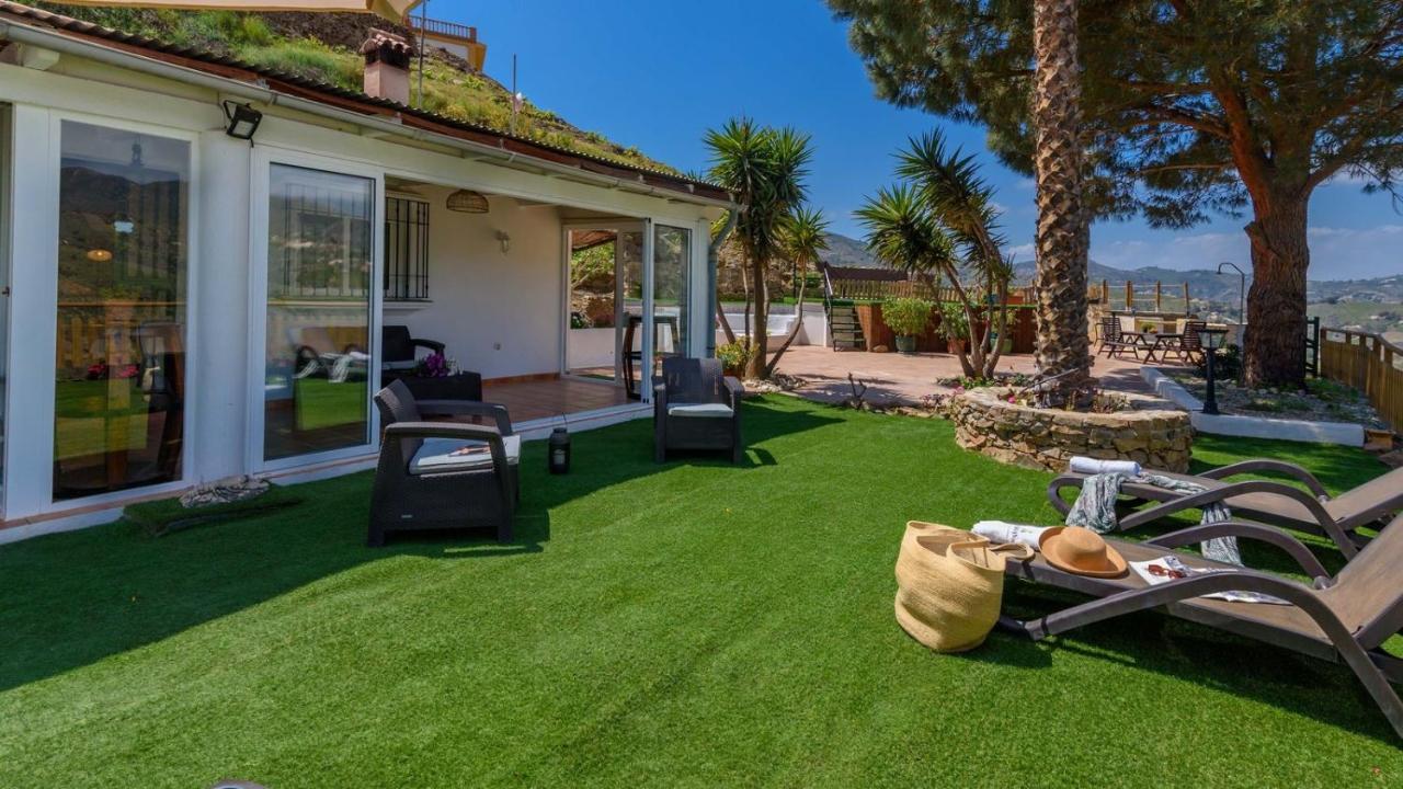 Cortijo Baeza Torrox By Ruralidays Villa Bagian luar foto